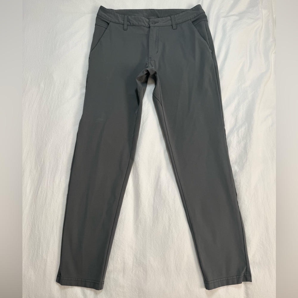Bylt Everyday 2.0 Pants Mens Medium Gray Commuter Performance Stretch 32x30